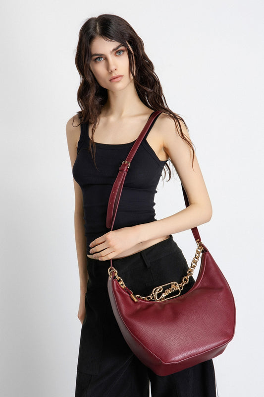 Gaëlle - regular moon bag corsivo