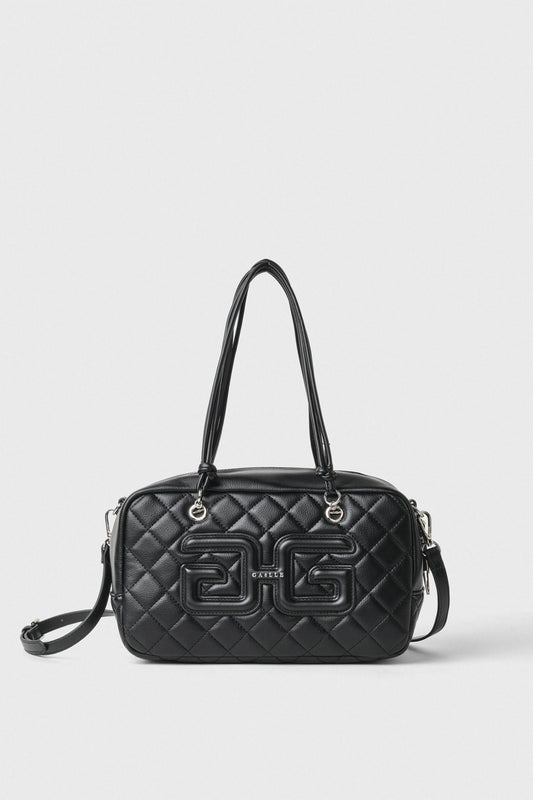 Gaëlle - Regular duffle matelassè bottalato e maxi patch double g