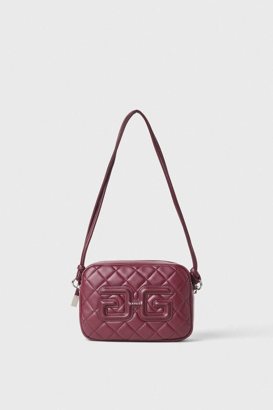 Gaëlle - regular camera bag matelassè e maxi patch double g liscio