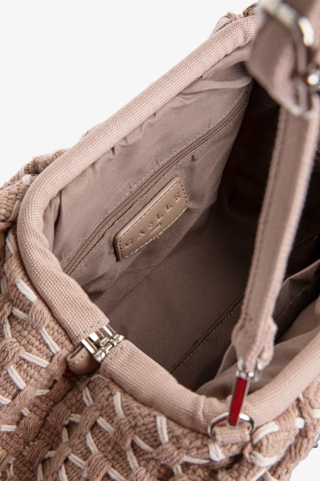 Gaelle- Maxi pochette ricamo firma