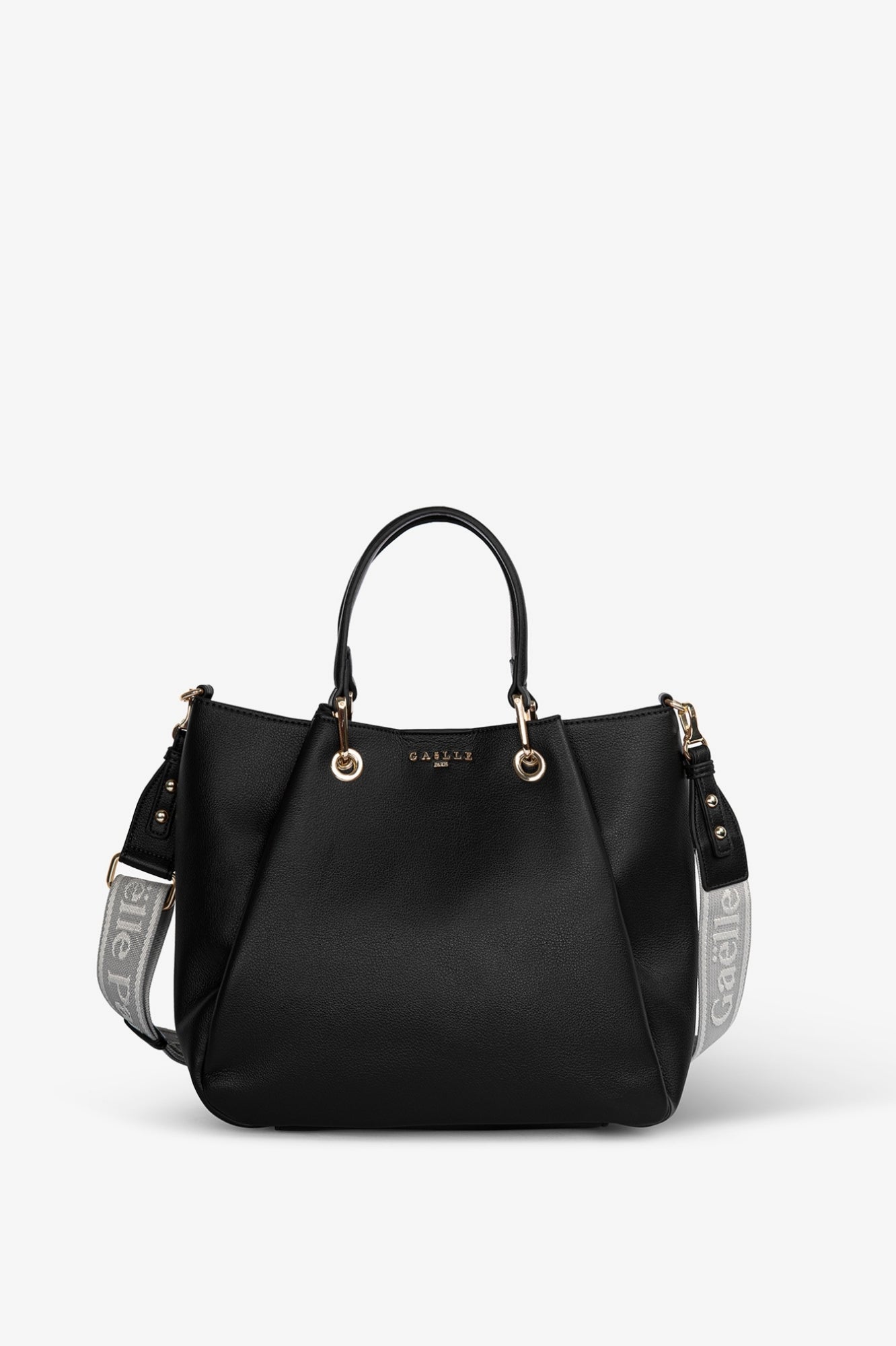Gaelle- maxi hand bag con tracolla jacquard