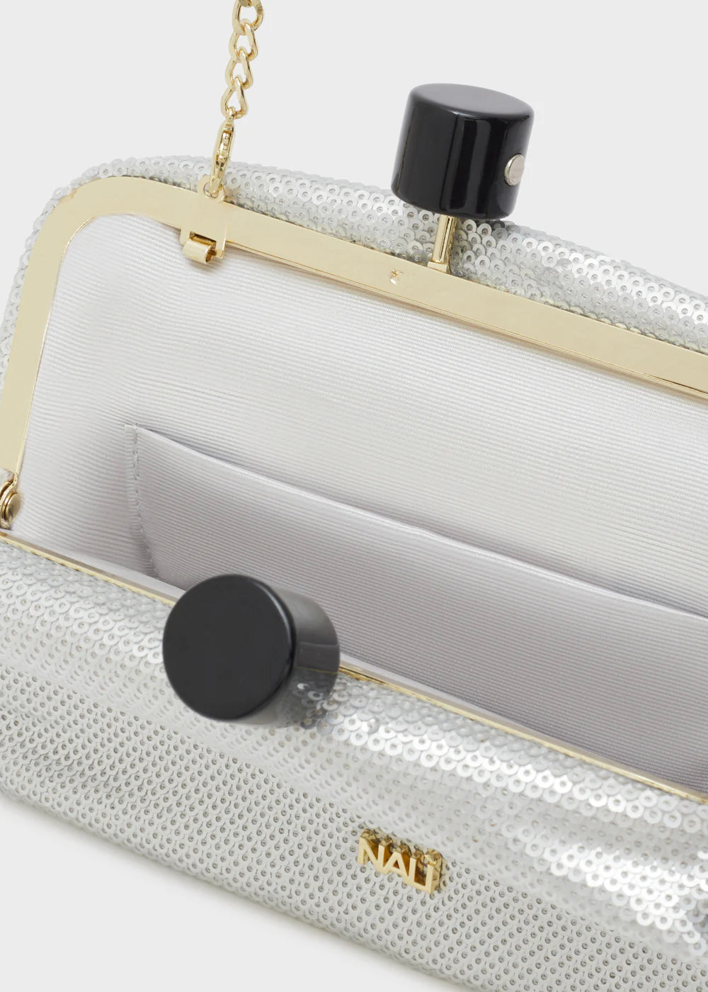 Nalí - Clutch Cassi con paillettes