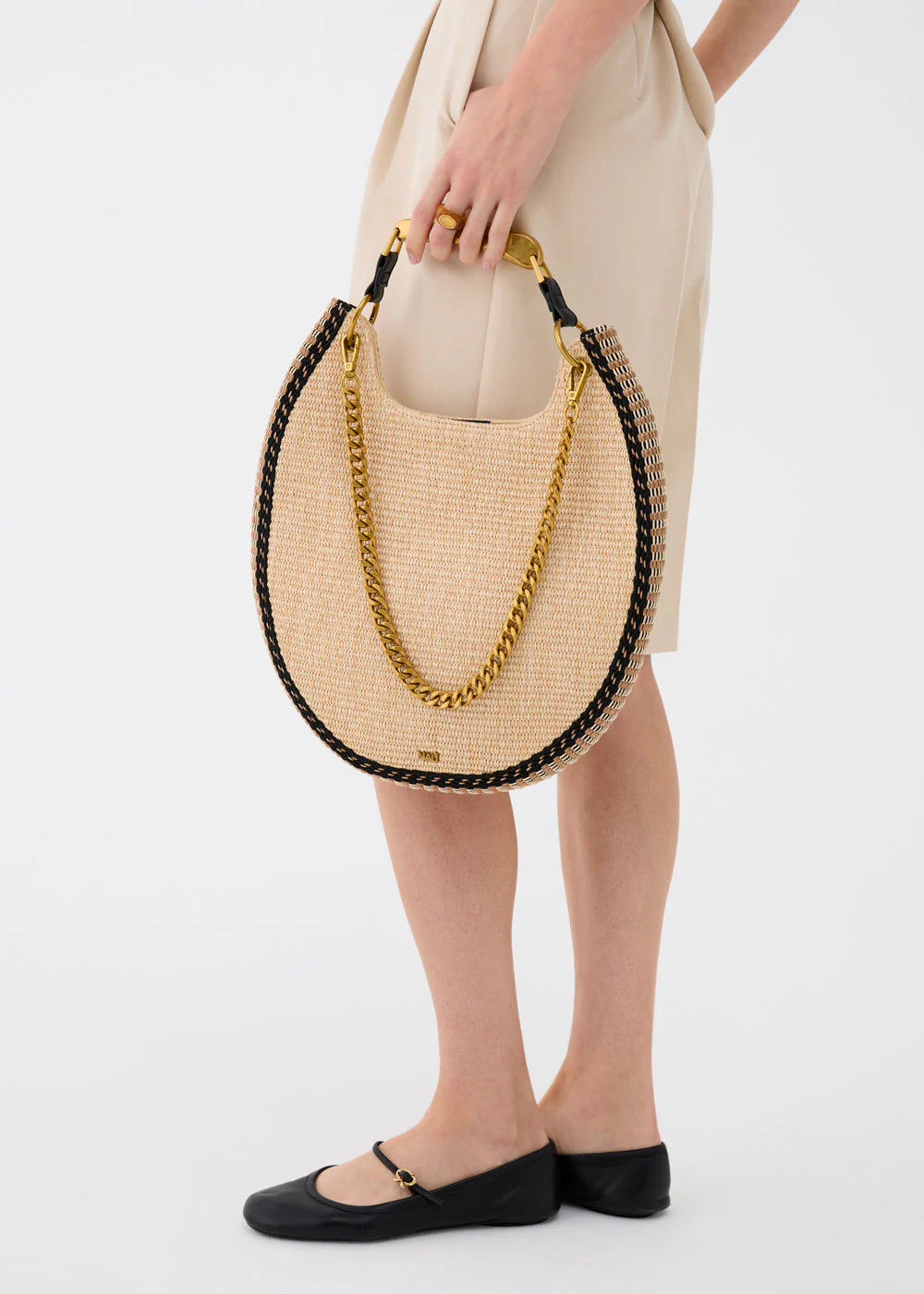 Nali - borsa mallorca a mano in paglia