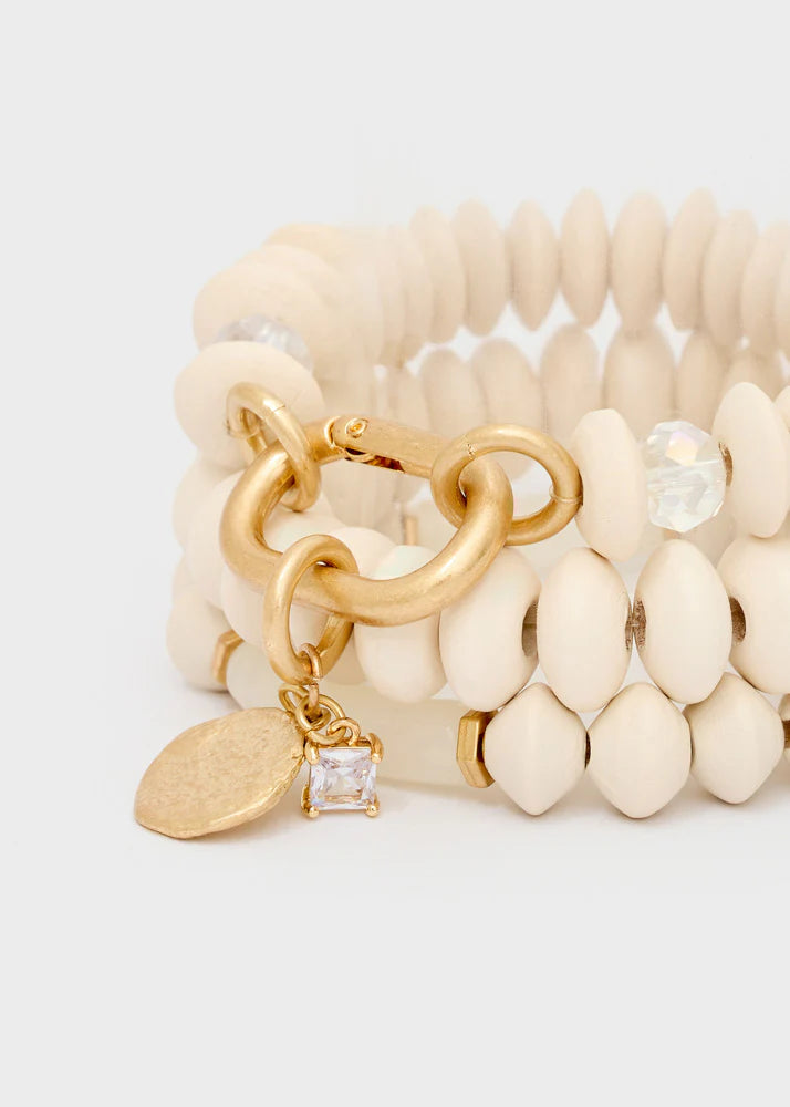 Nali - set bracciali in legno