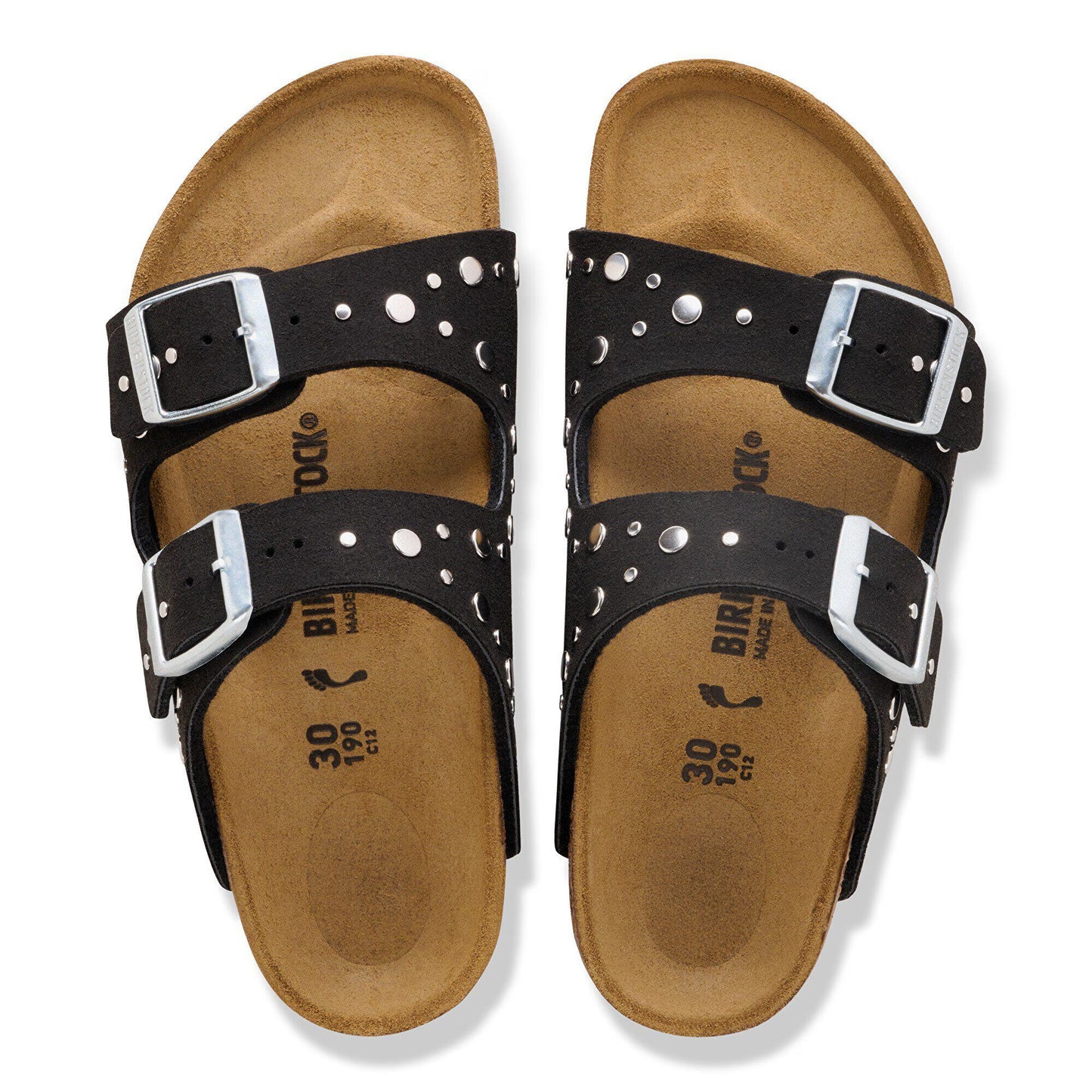 Birkenstock - Arizona Rivet Border Kids