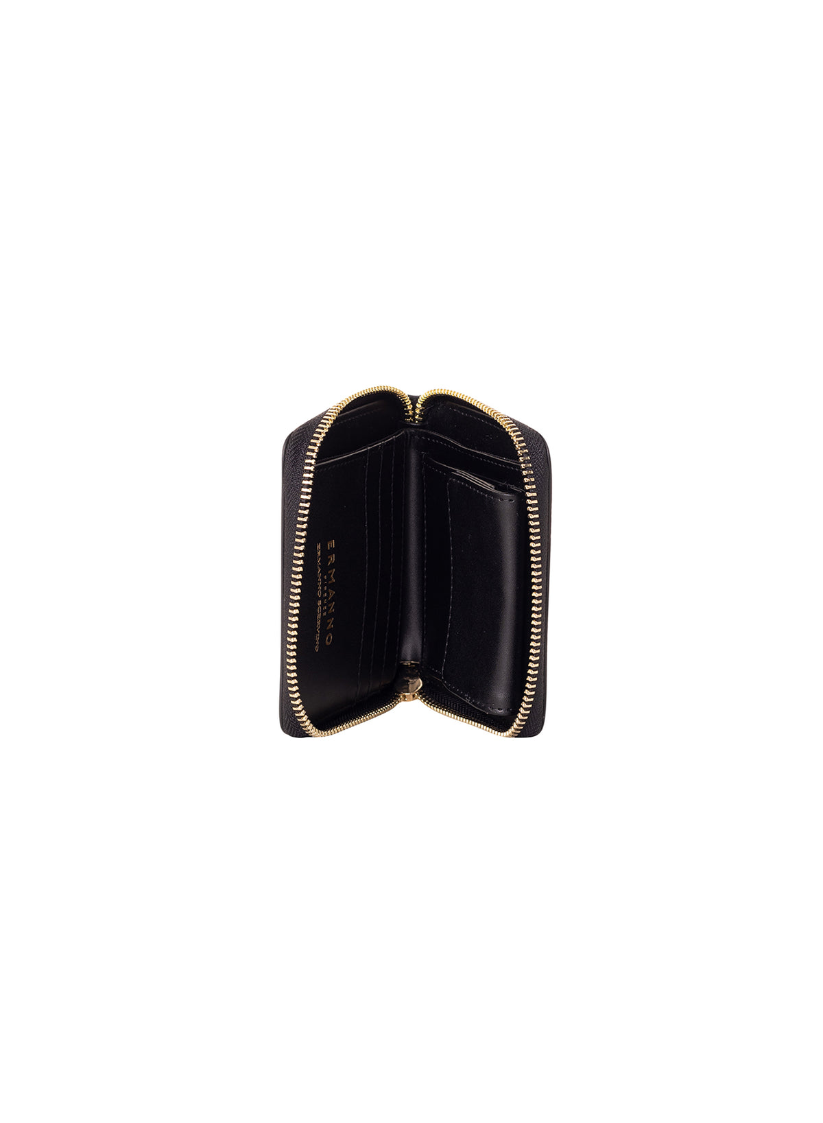 Ermanno Firenze - Small Zip Wallet Blacky