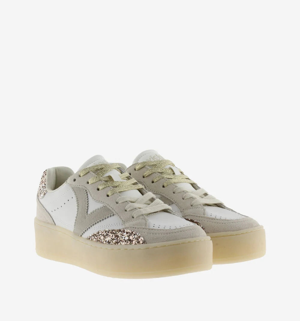 Victoria - Turin effetto Pelle/Camoscio & Glitter