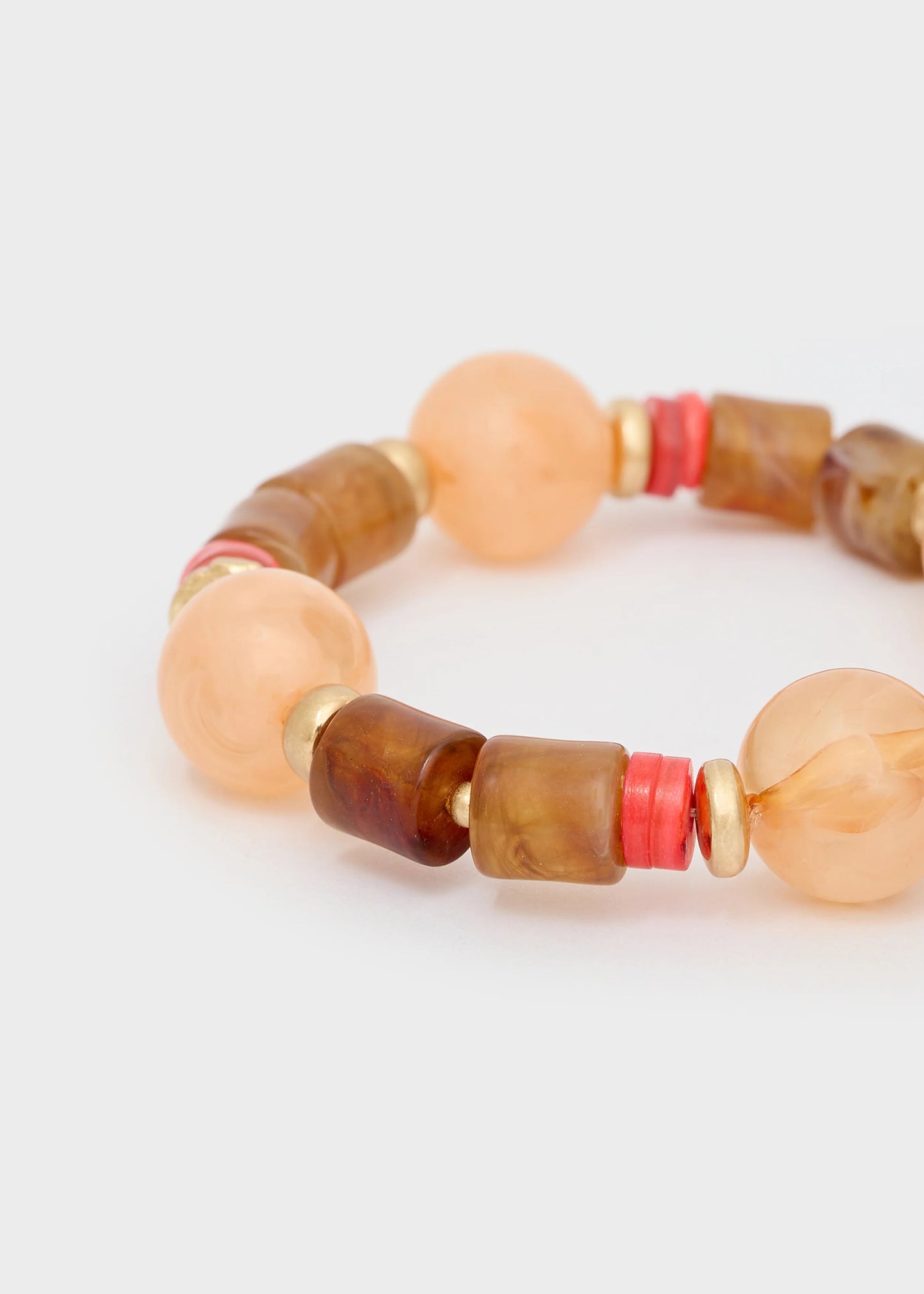 Nali - bracciale clio in resina con sfere