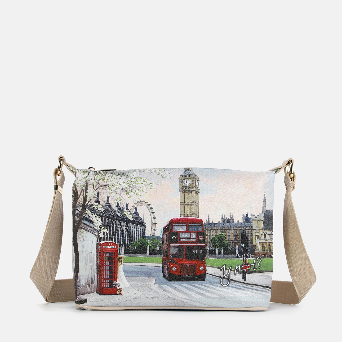 YNOT - Small Yes Bag City Print Sack Bag