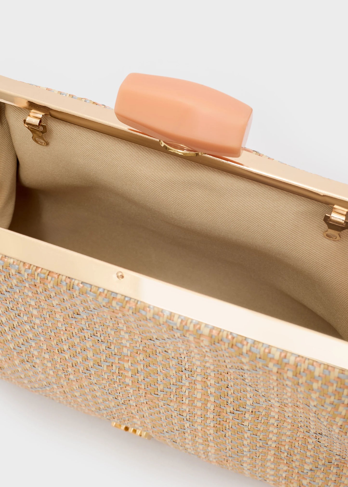 Nali - clutch julia in tessuto