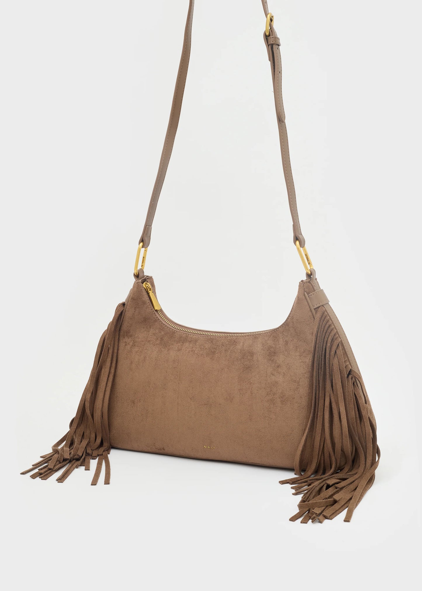 Nali - borsa dallas a spalla con frange
