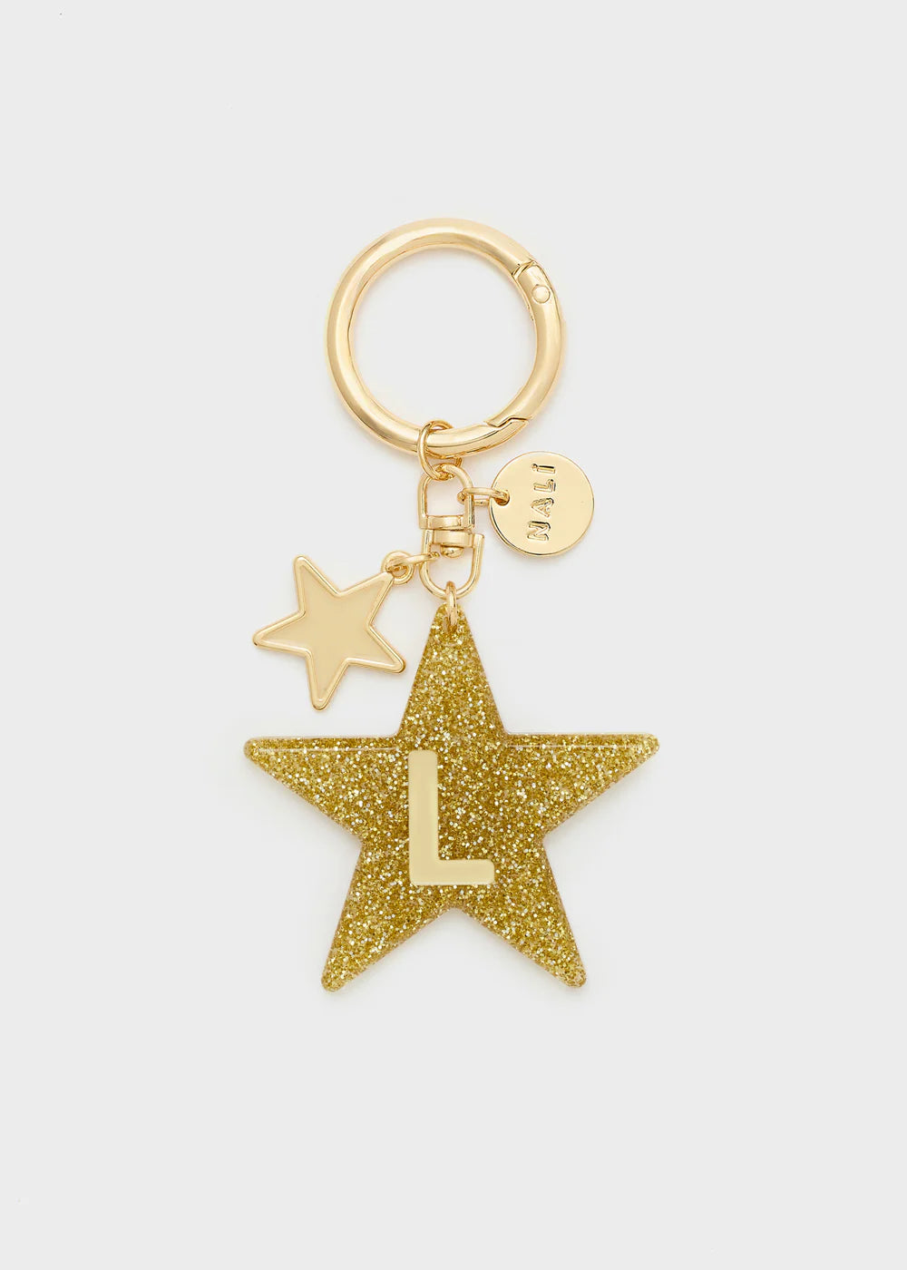 Nalì- portachiavi stella lettera