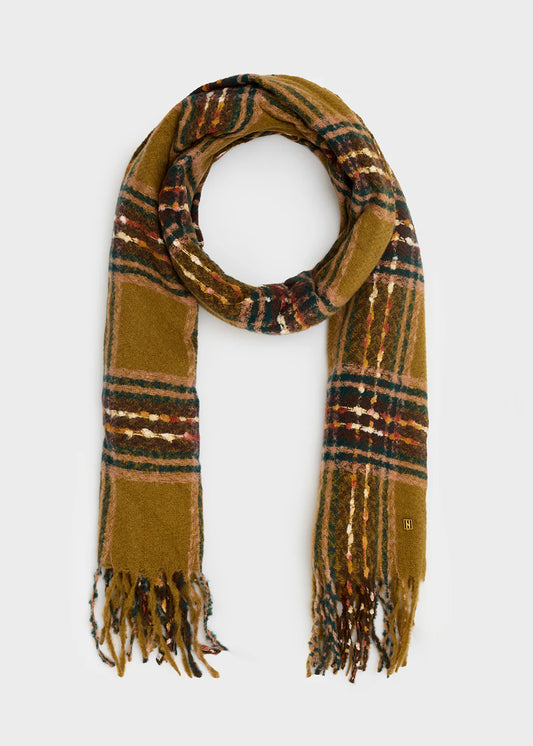 Nalì- sciarpa gery check