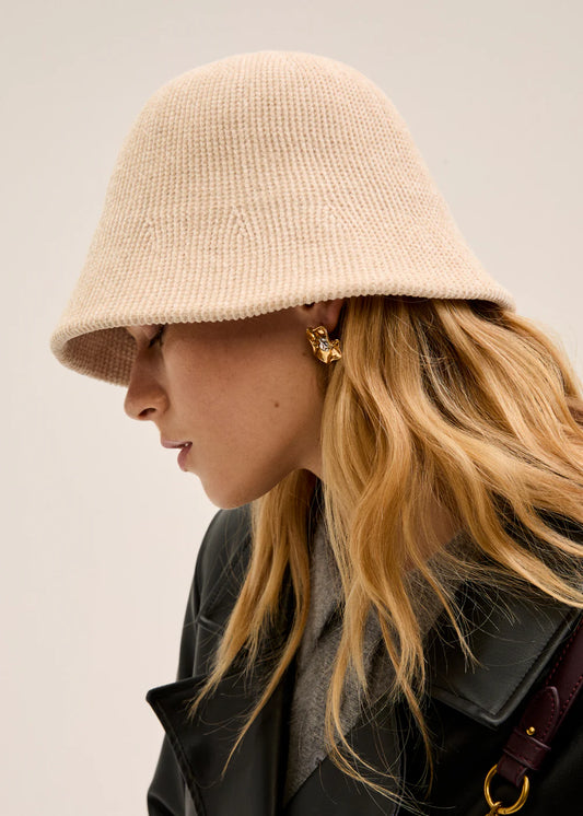 Nalì cappello joey bucket a costine