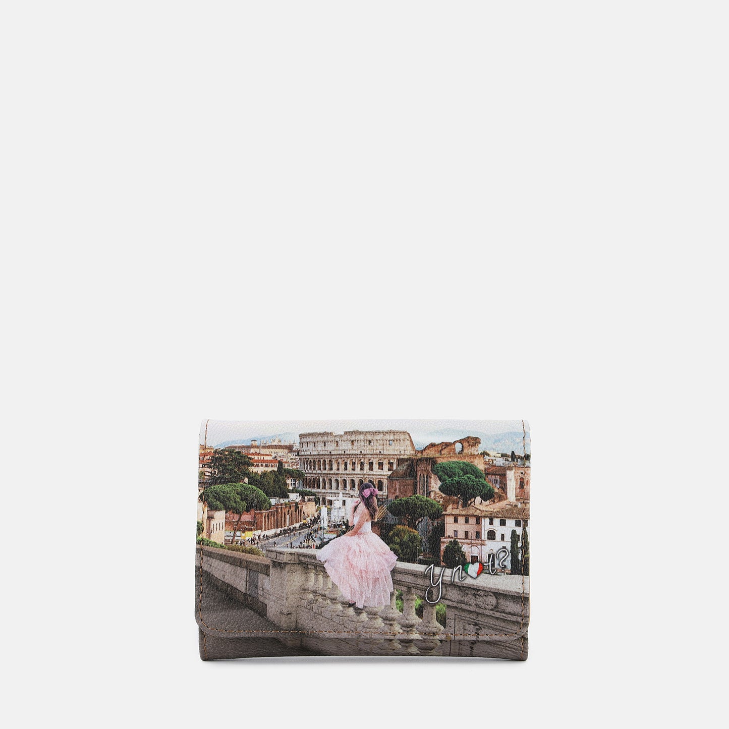 Ynot - Portafogli Yes Bag Stampa Città