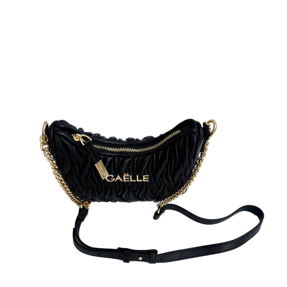 Gaëlle - Reg Shoulder Strap Plissè con logo in metallo