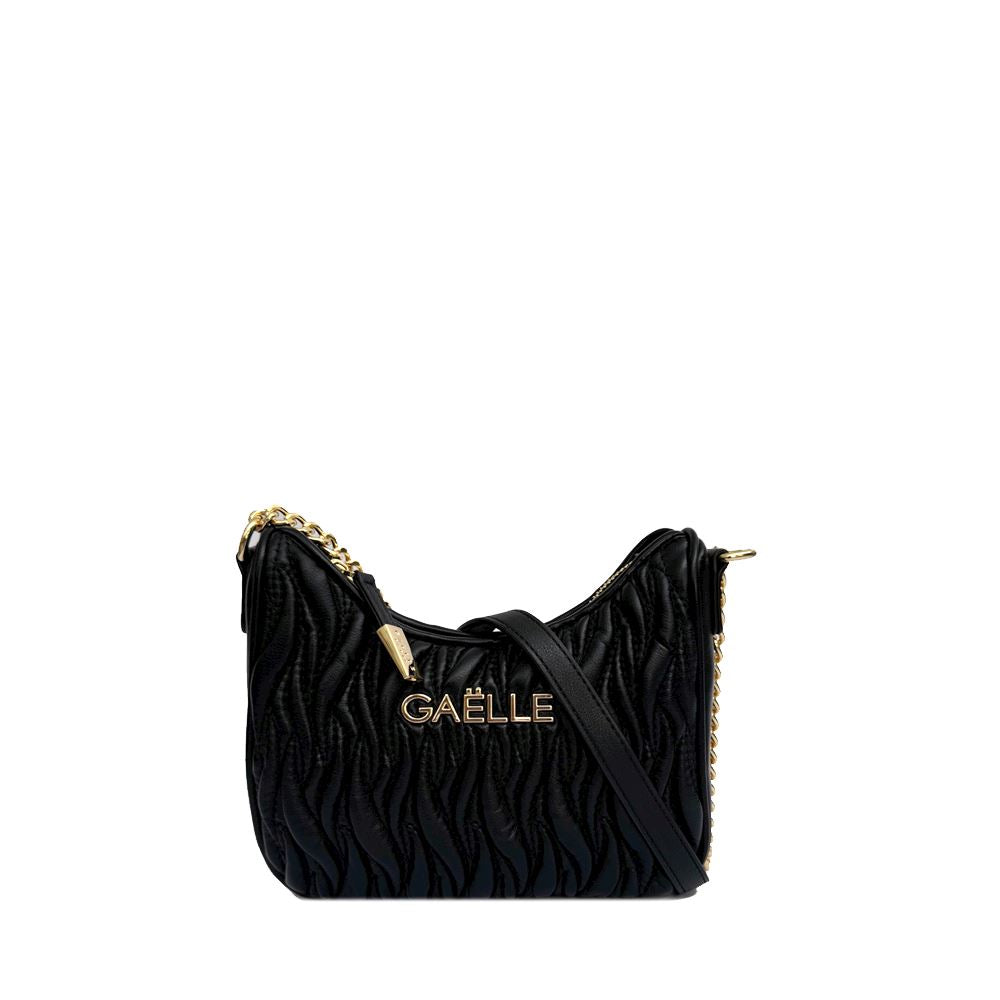 Gaëlle - Reg Shoulder Strap Plissè con logo in metallo