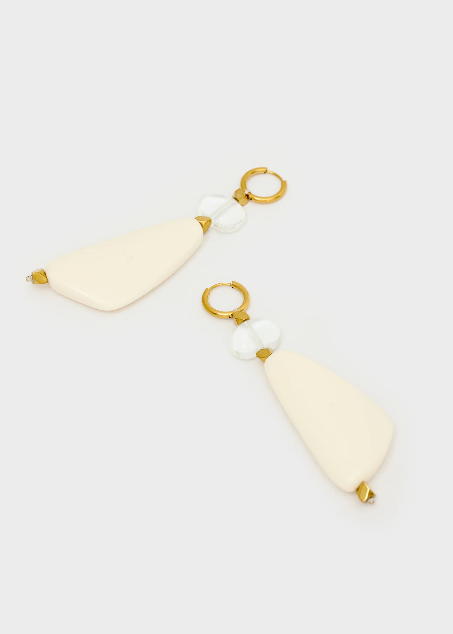 Nali - orecchini pendenti elemento resina