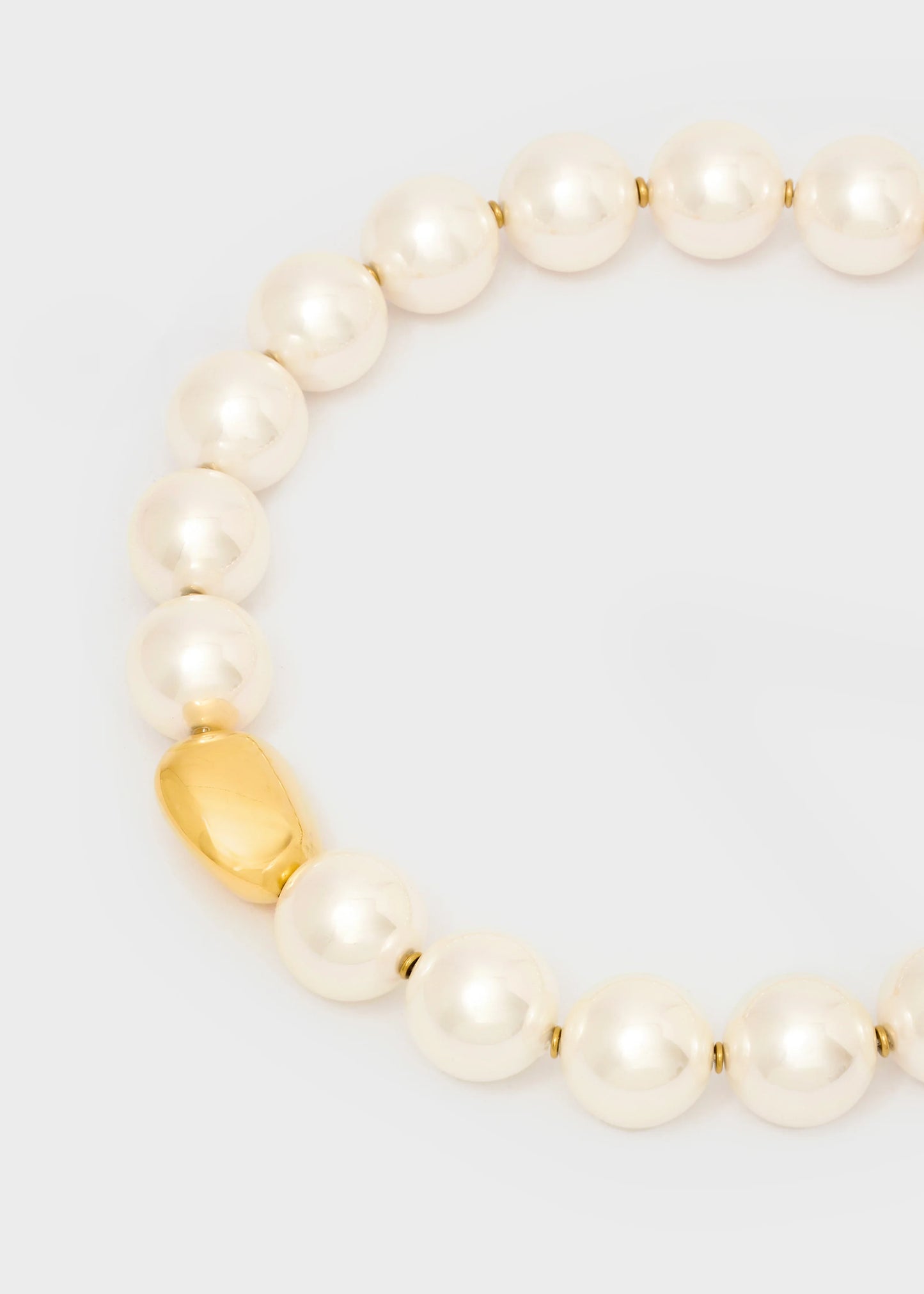 Nali - collana pearl con elemento sfera