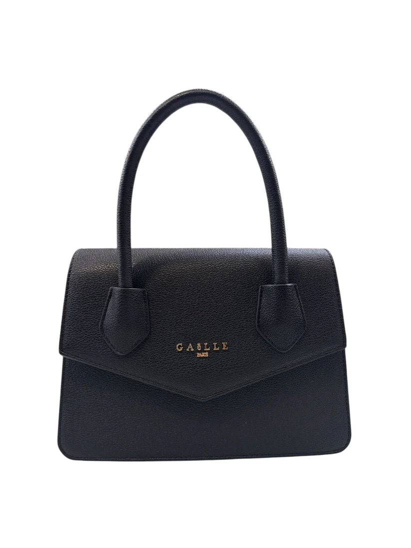 GAËLLE - REG HAND BAG WITH METAL LOGO
