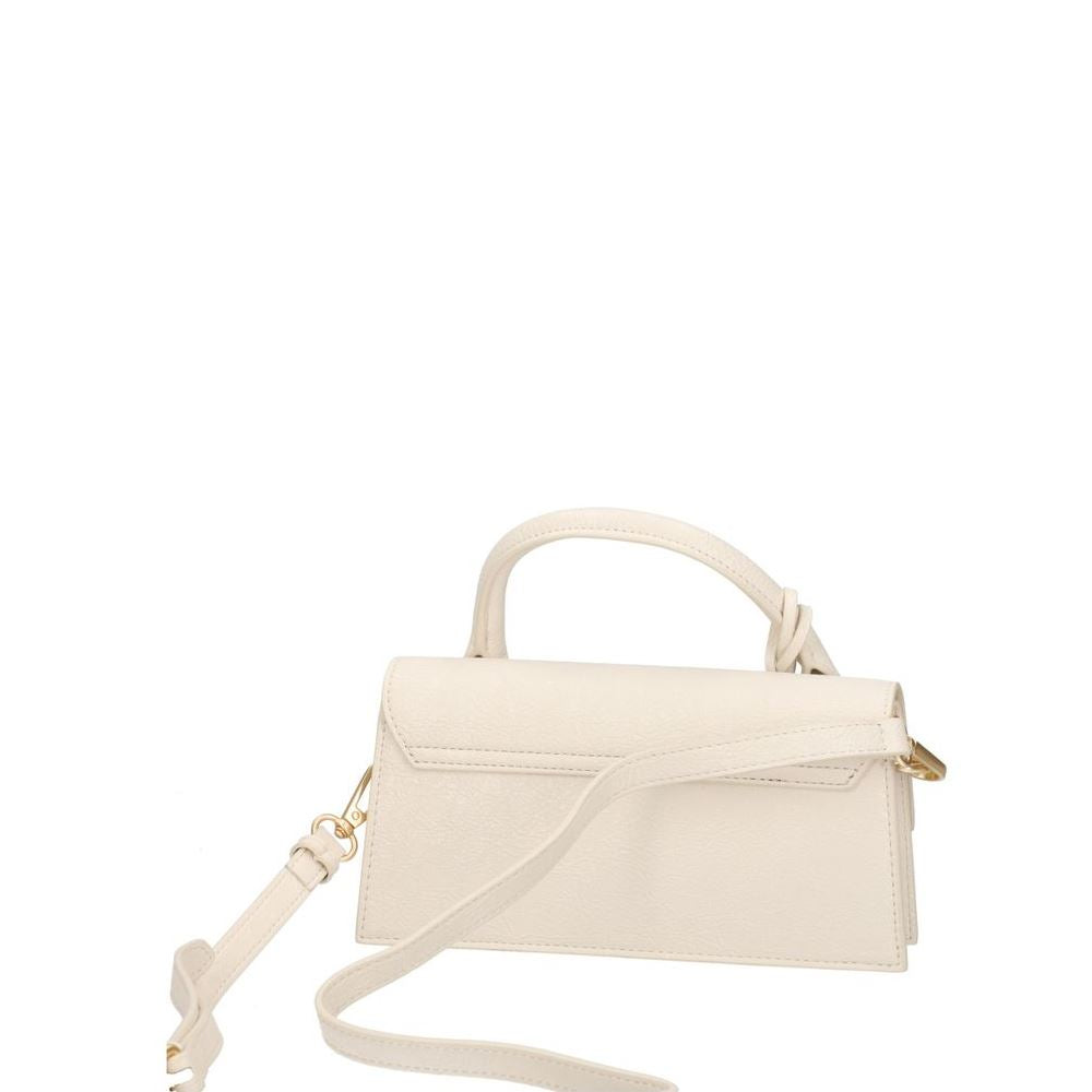 GAËLLE - MINI SHOULDER STRAP CON LOGO IN METALLO E MAXI FLAG G COURSIVE