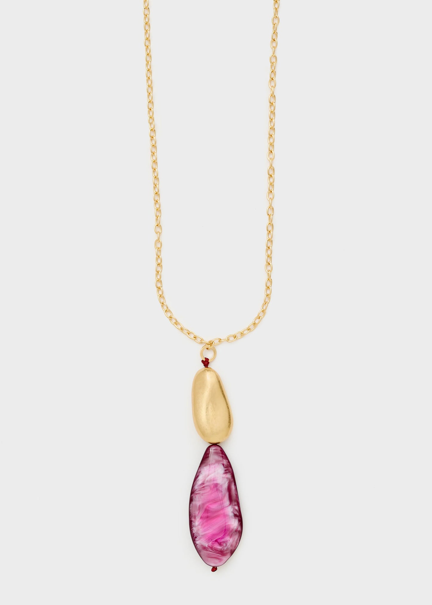 Nali - collana ocean doppio pendente