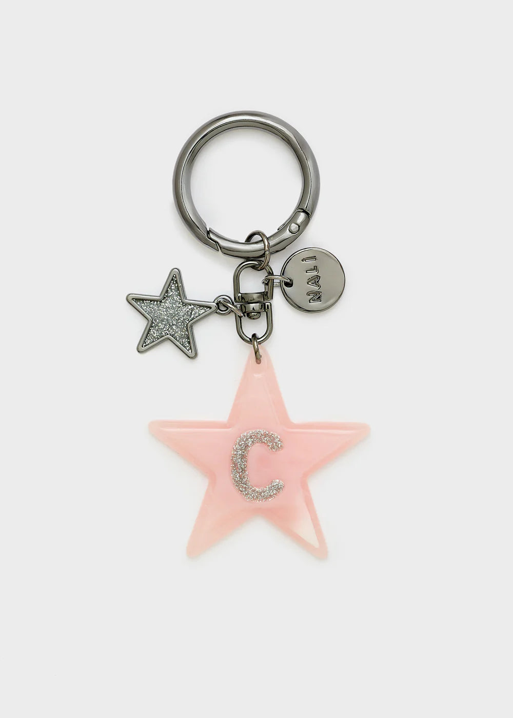 Nalì- portachiavi stella lettera