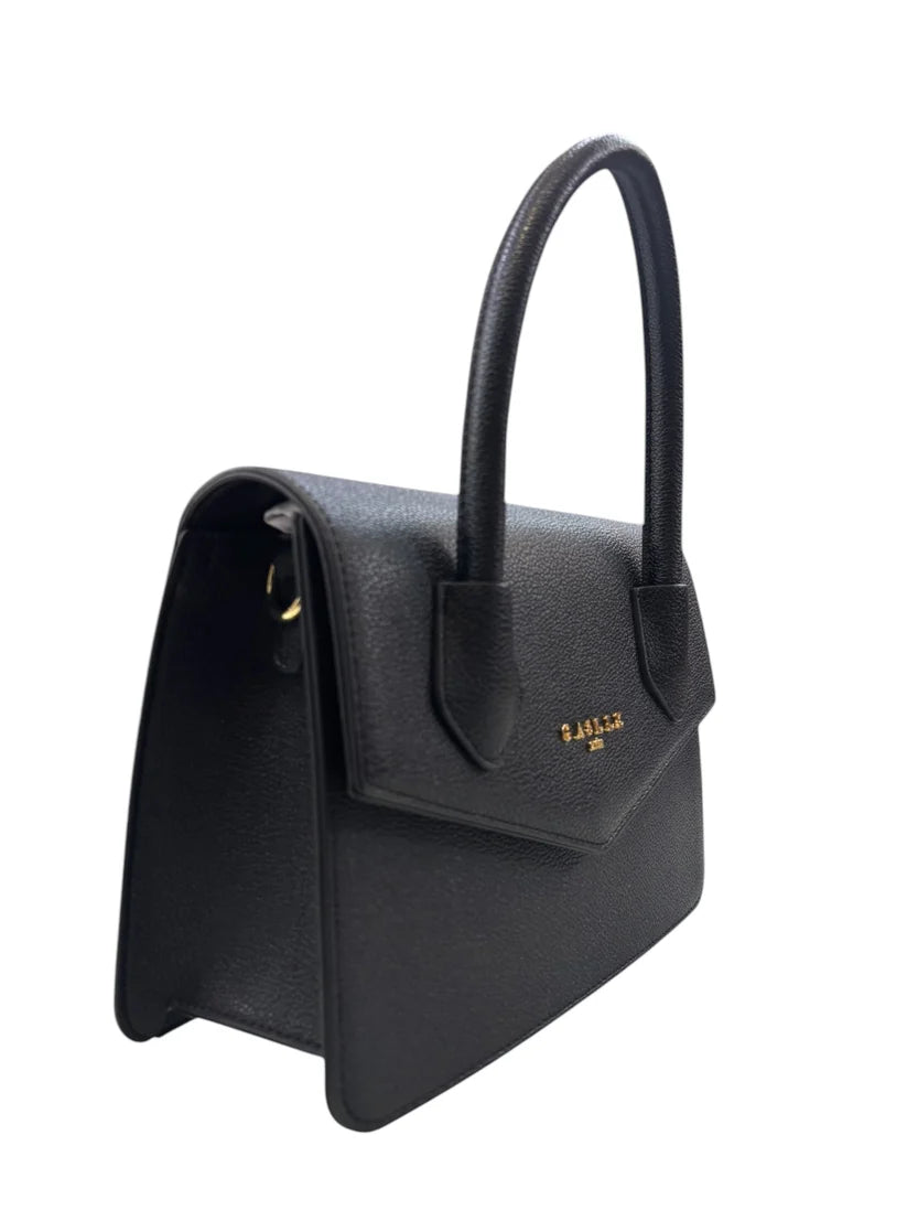 GAËLLE - REG HAND BAG WITH METAL LOGO