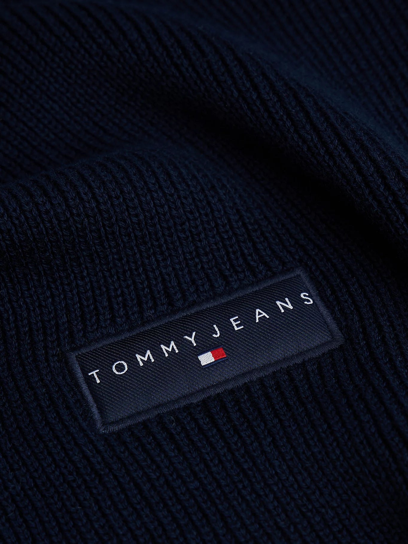 Tommy hilfiger - Sciarpa in maglia con logo lineare