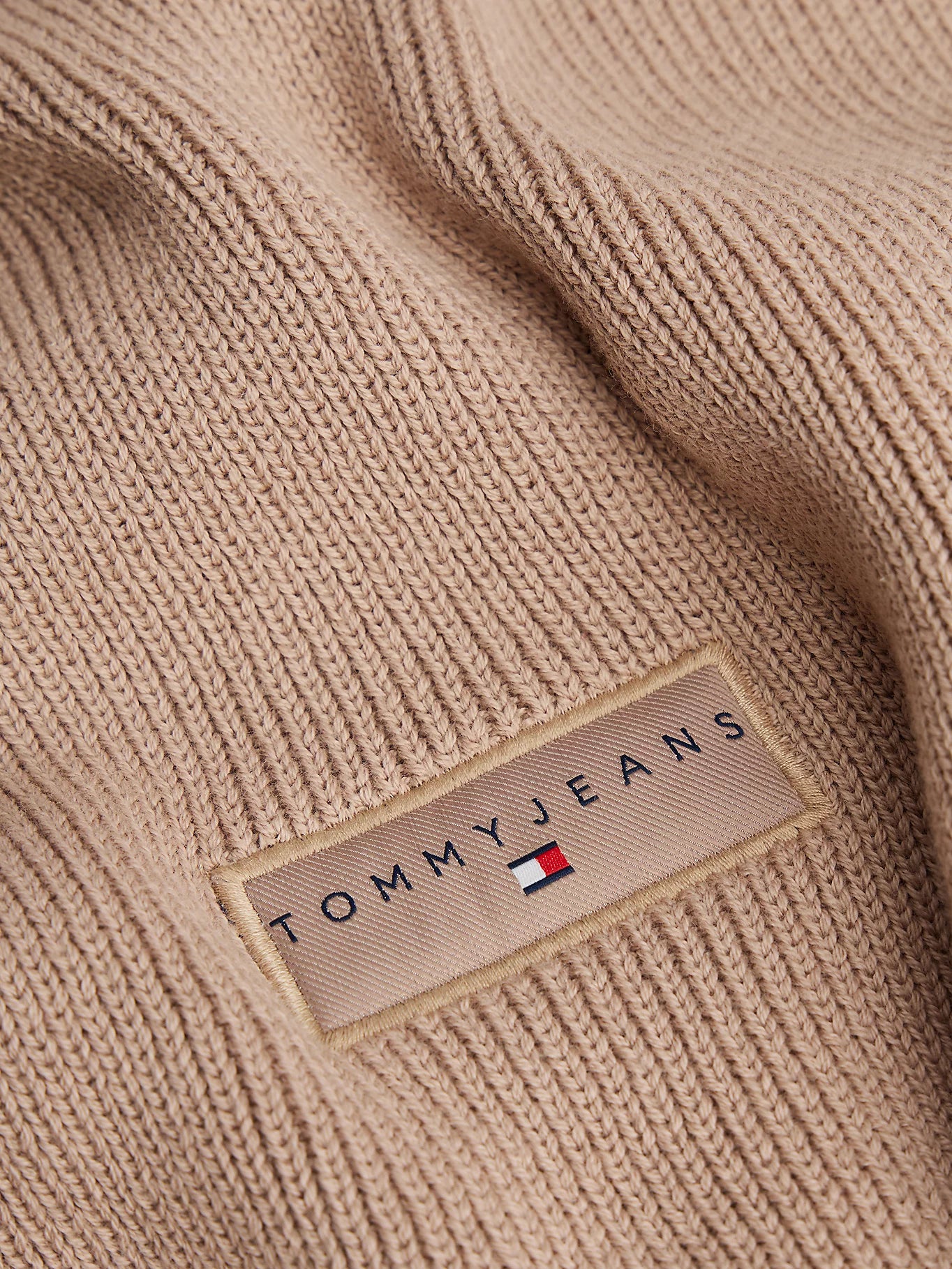 Tommy hilfiger - Sciarpa in maglia con logo lineare