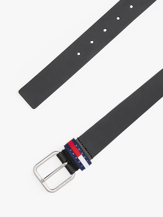 Tommy hilfiger-Cintura Ryan in pelle con passante iconico