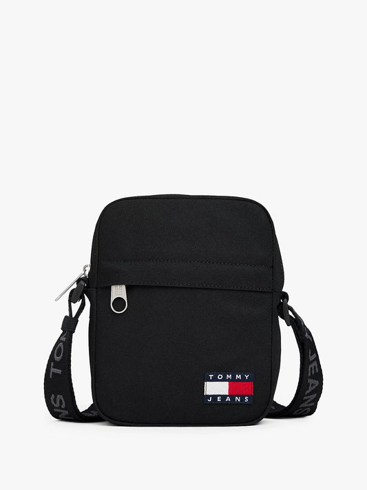 Tommy hilfiger - Borsa reporter Essential con logo ripetuto