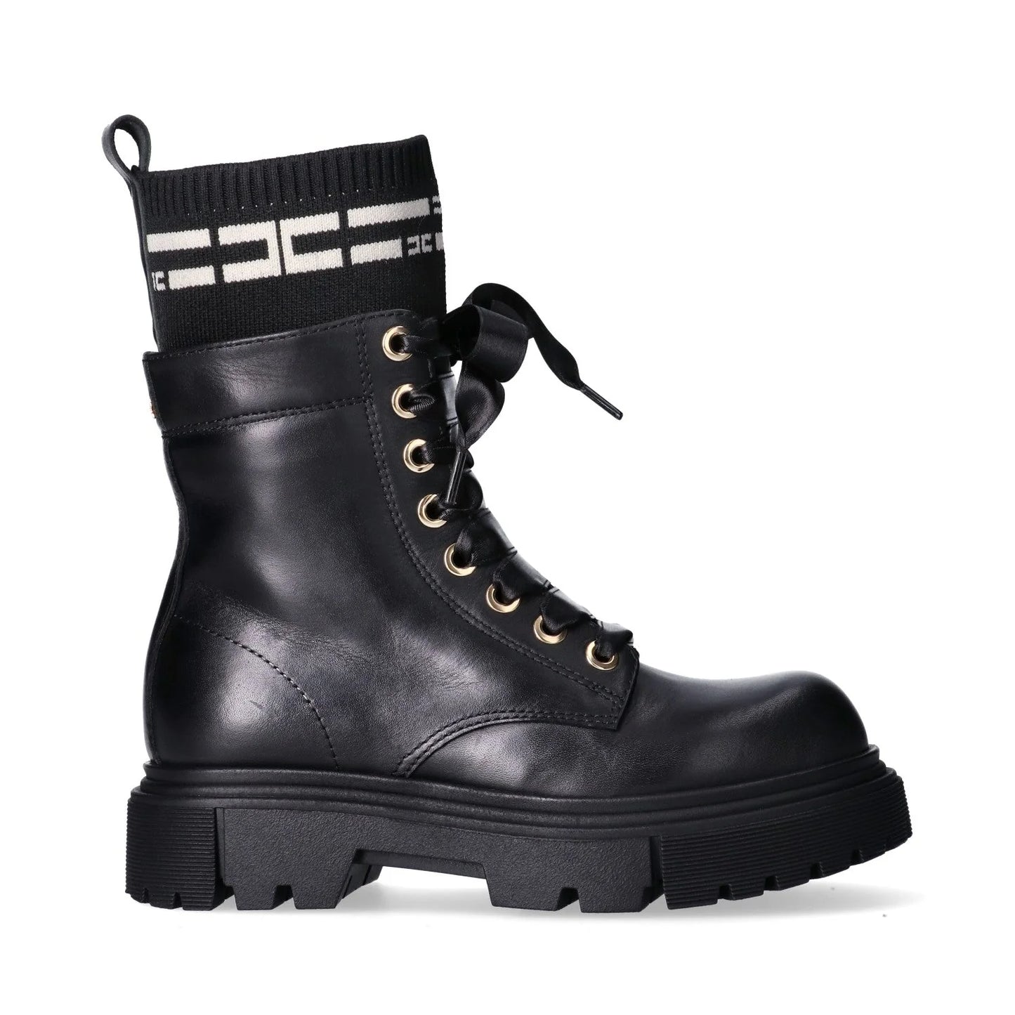 Elisabetta Franchi - lace up bootie