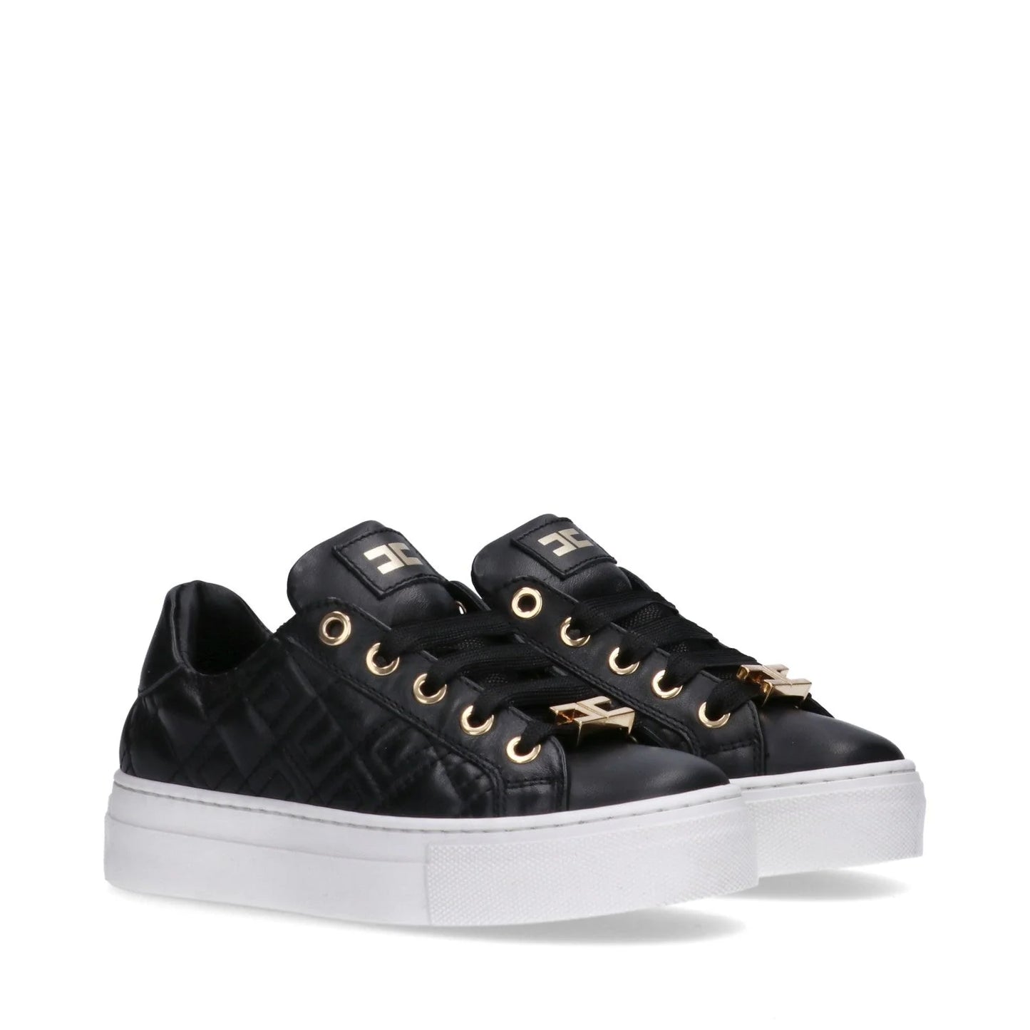 Elisabetta Franchi - Low cut lace-up sneaker
