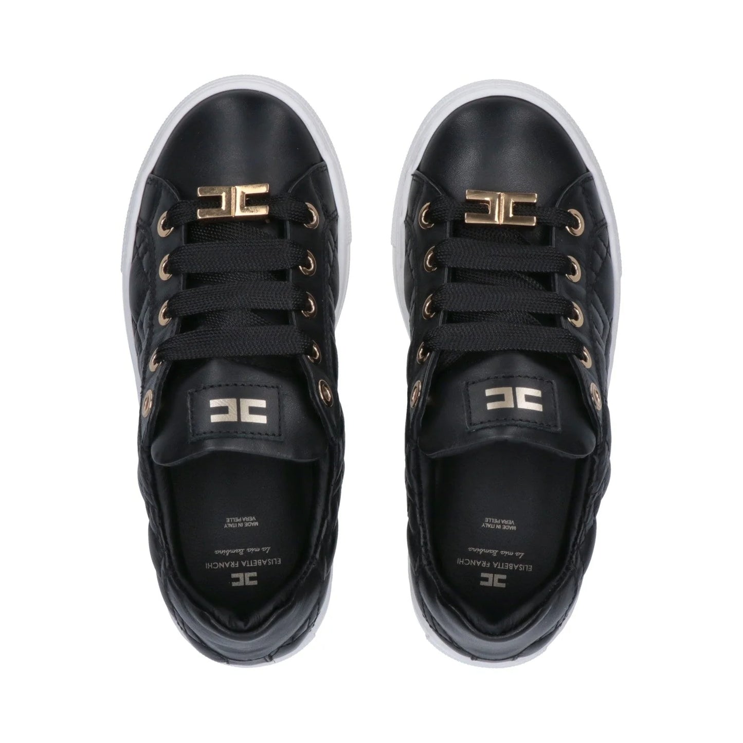 Elisabetta Franchi - Low cut lace-up sneaker