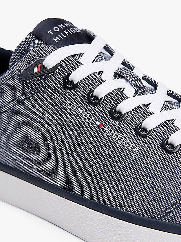 Tommy Hilfiger - TH HI VULC LOW CORE CHAMBRAY