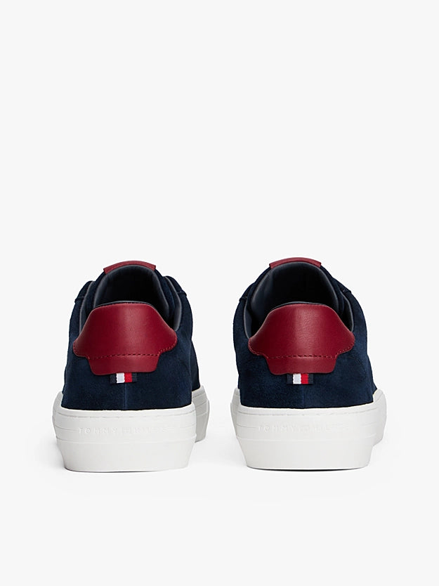 Tommy hilfiger - premium dress cupsole suede