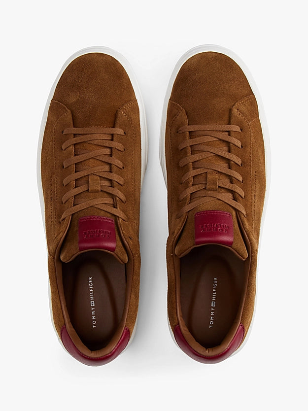 Tommy hilfiger - premium dress cupsole suede