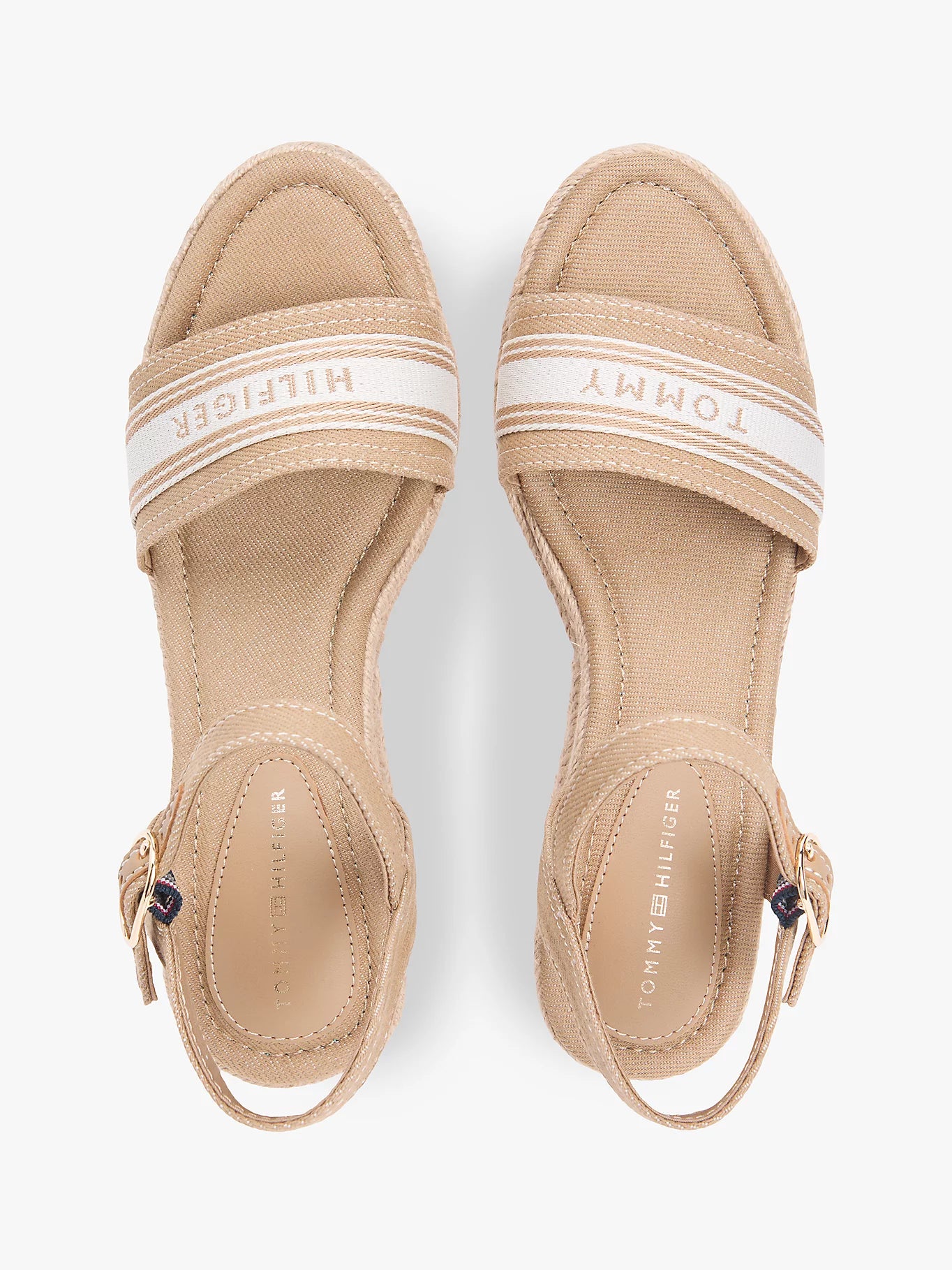 Tommy Hilfiger- mid wedge espad webbing