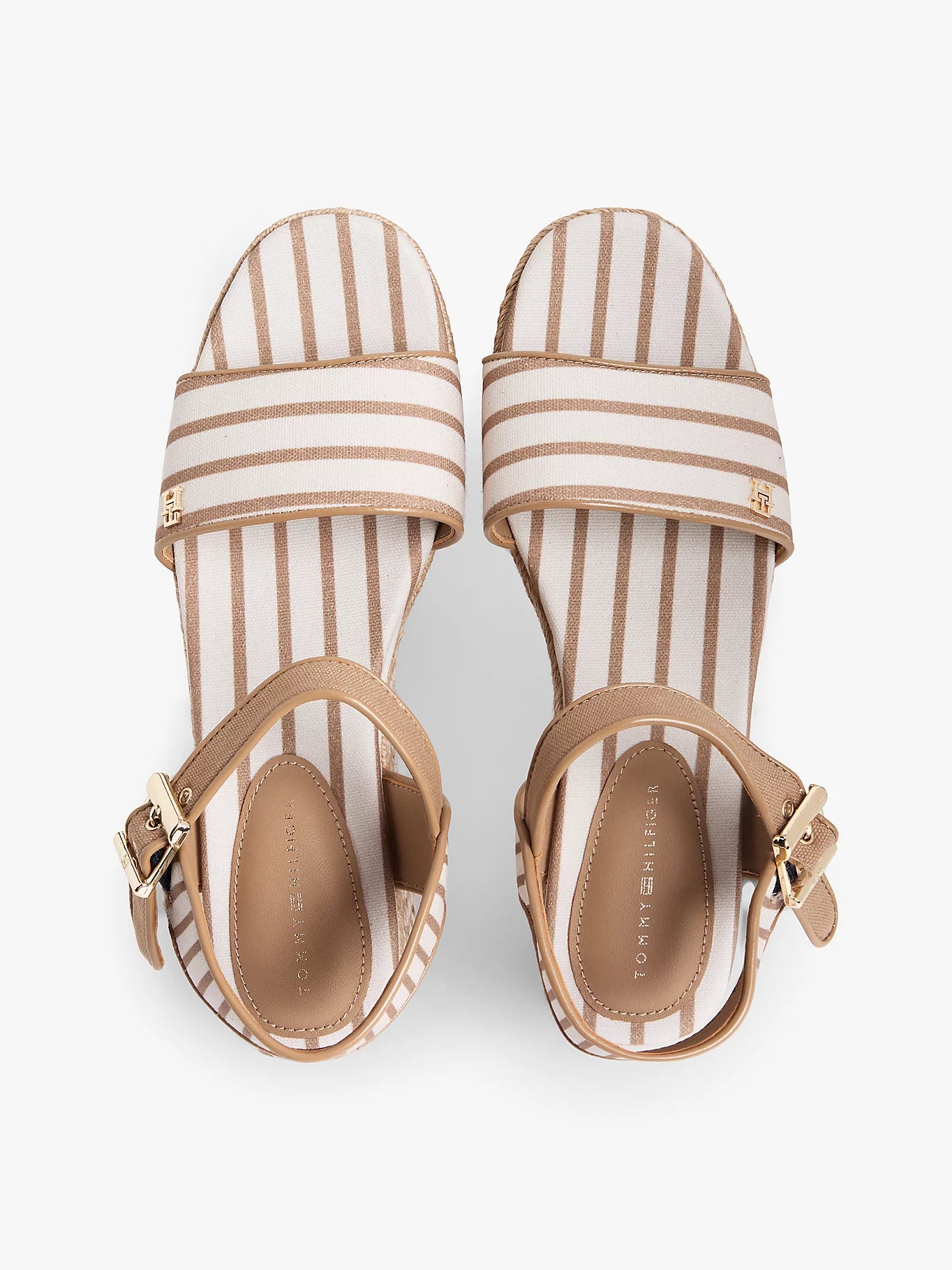 Tommy Hilfiger- platform wedge breton stripes