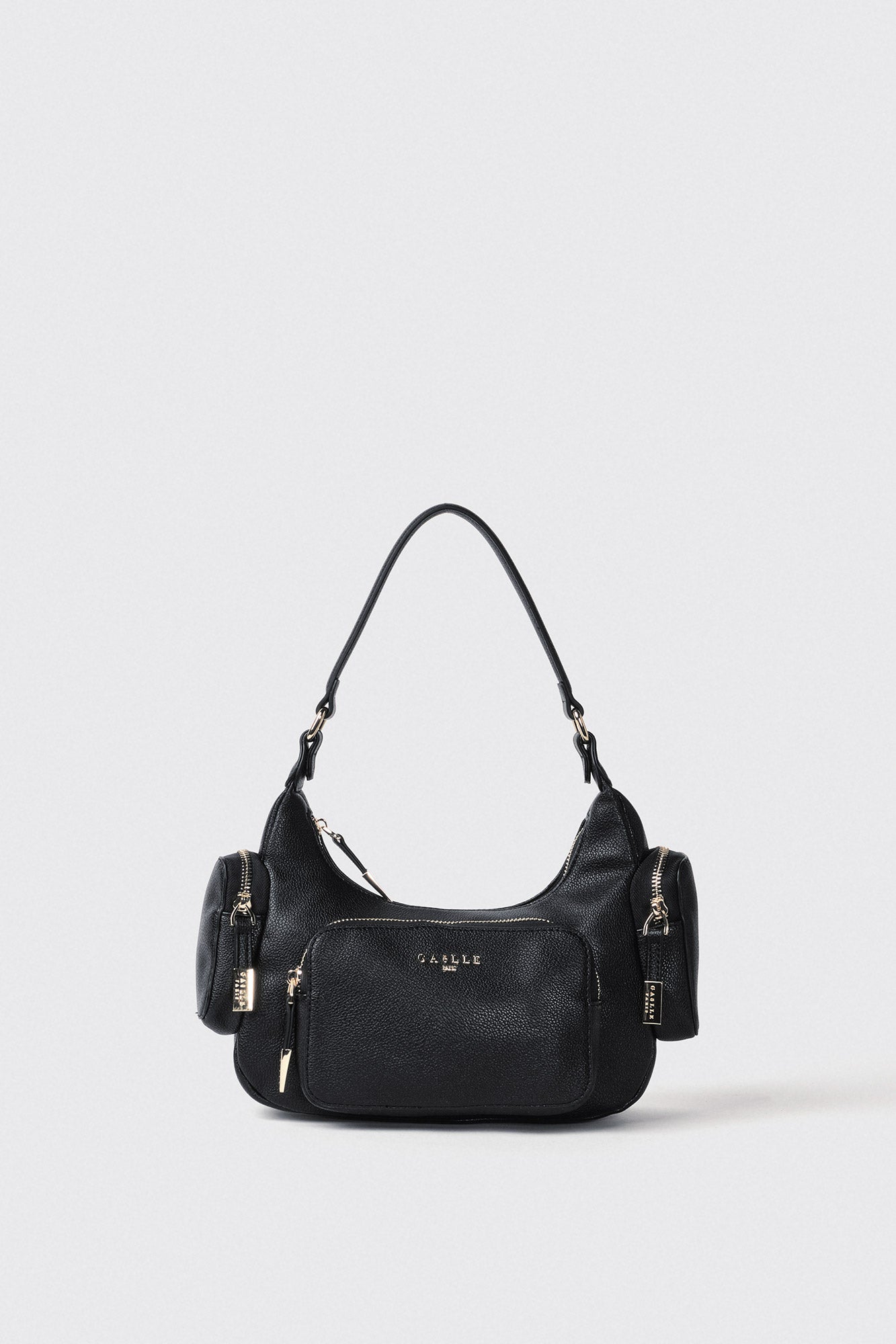 GAËLLE - REGULAR SHOULDER STRAP WITH METAL LOGO