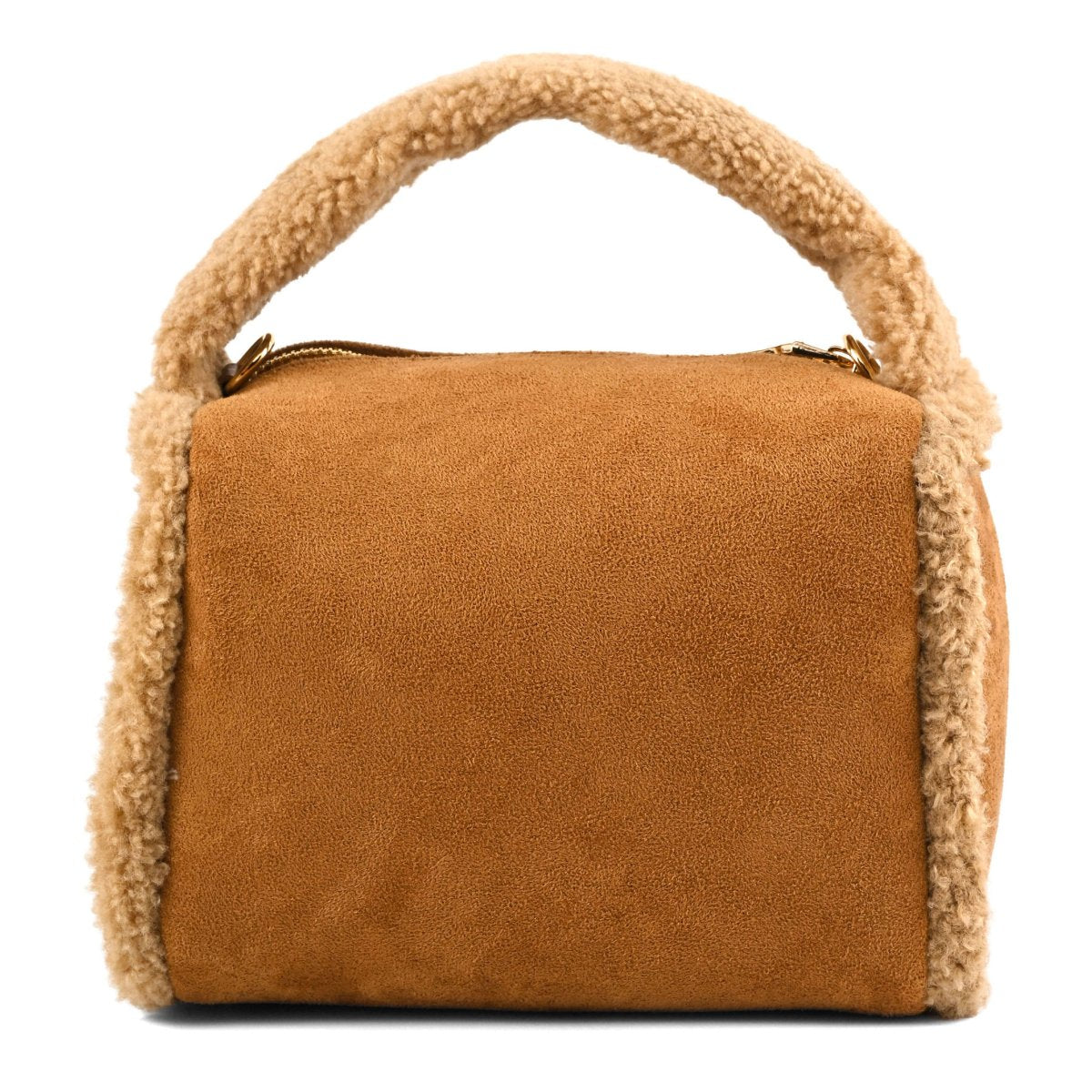 Colors of California - Barb Mini borsa con bordi in pelliccia