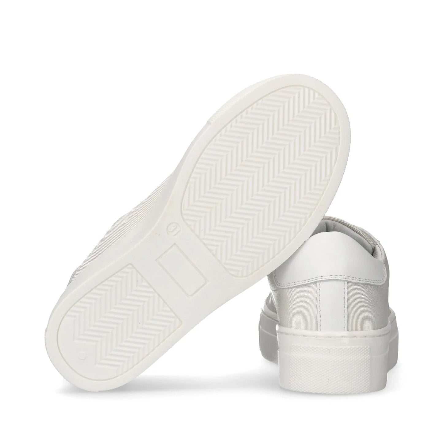 ANDREA MORELLI - PLATFORM SNEAKERS WITH DECORATIVE CHAIN