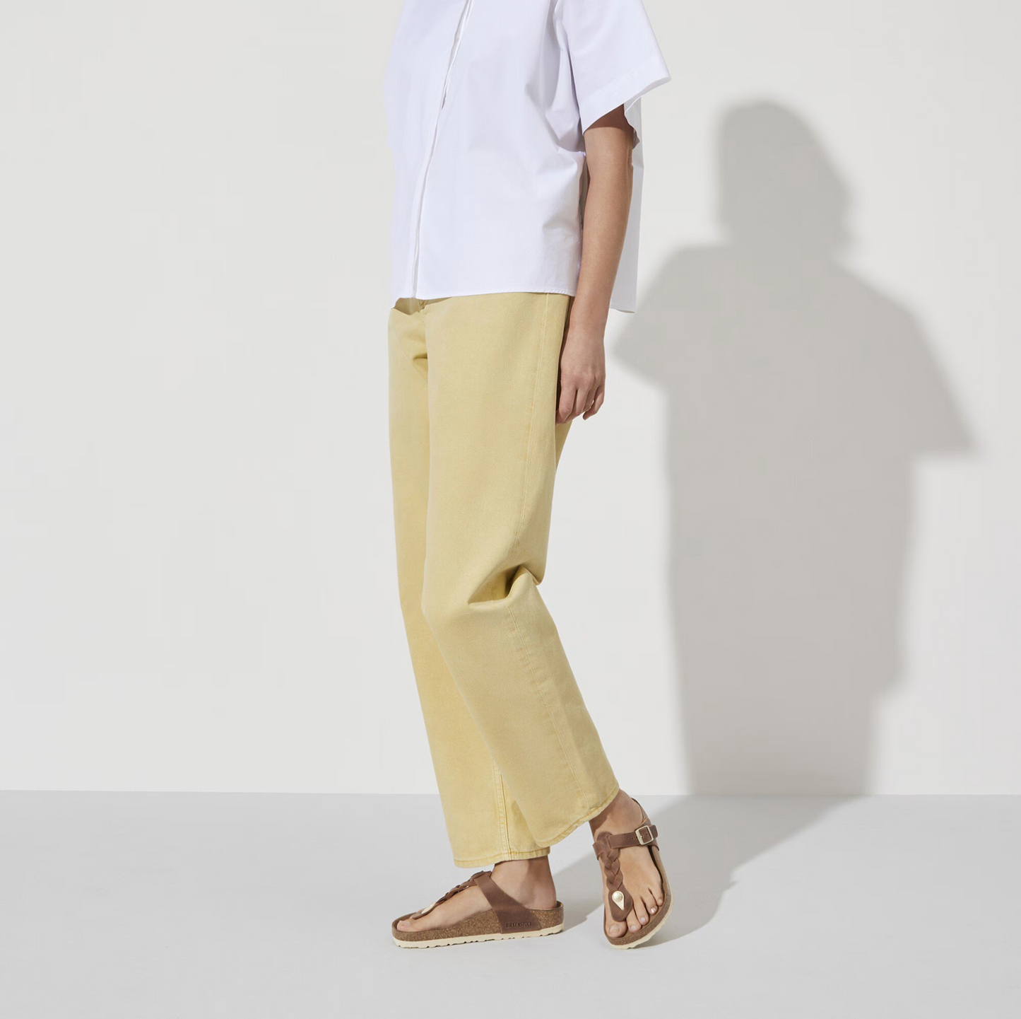 Birkenstock - Gizeh Braided Pelle oliata