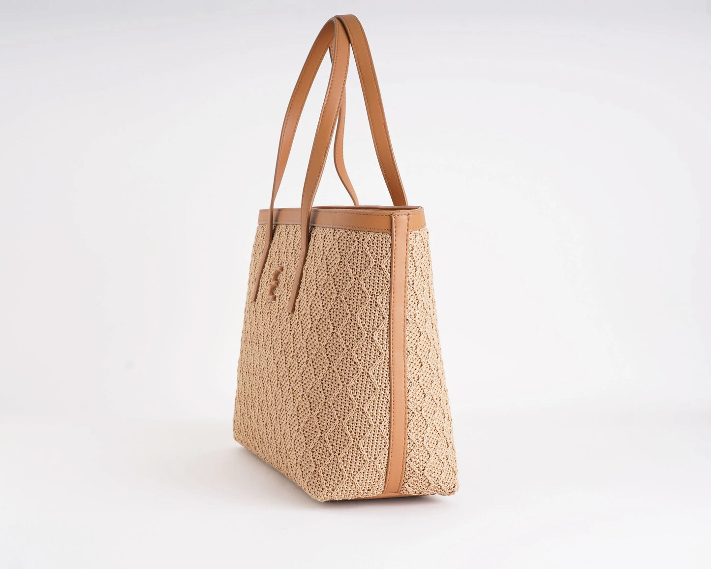 Ermanno Firenze - Borsa tote terra straw