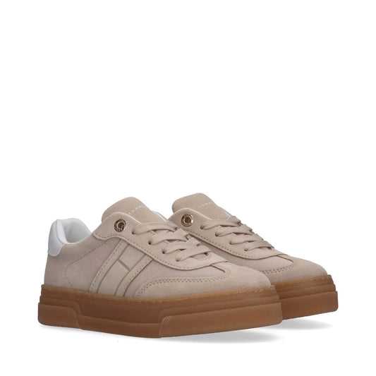 Tommy Hilfiger - Sneakers da ragazza stile retrò fondo platform