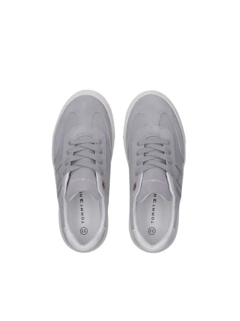 Tommy hilfiger lace up sneaker grey/off white