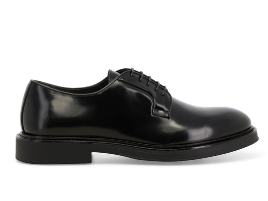 Melluso- derby in pelle abrasivato