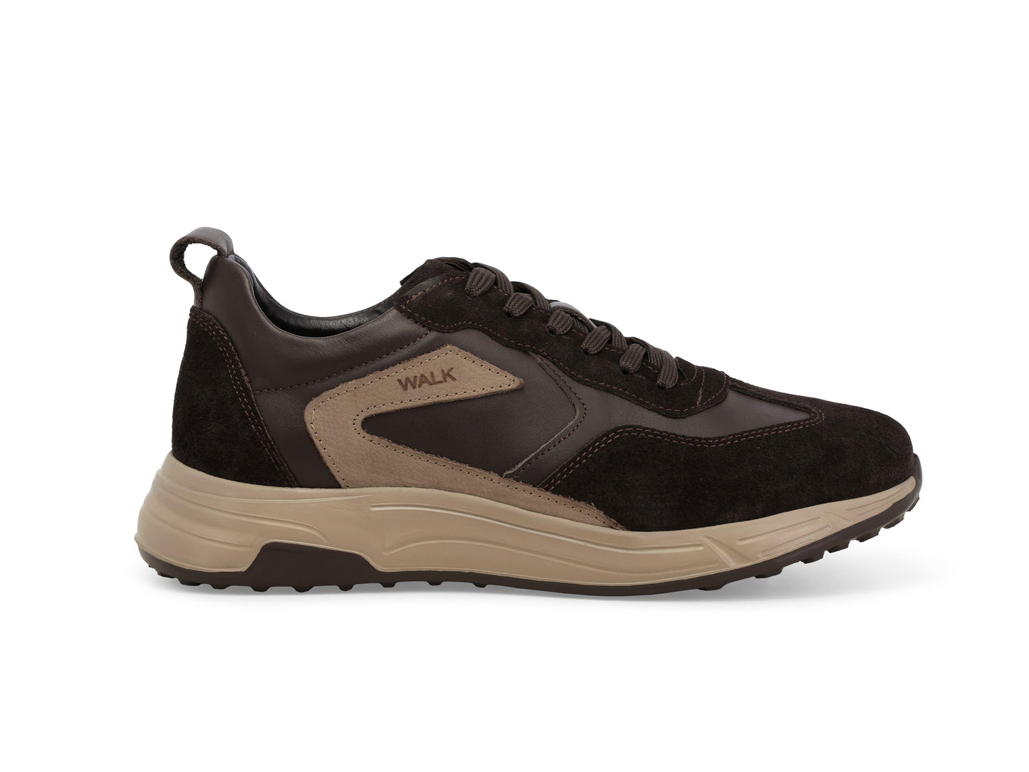 Melluso- sneakers in camoscio e pelle