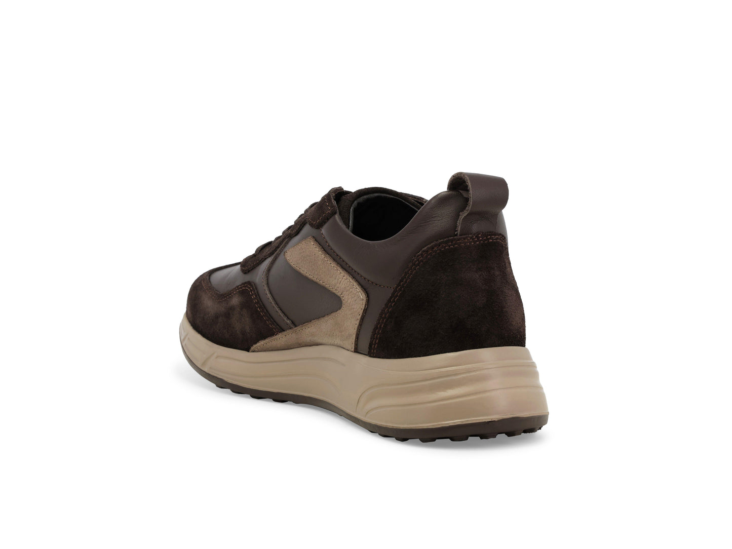 Melluso- sneakers in camoscio e pelle